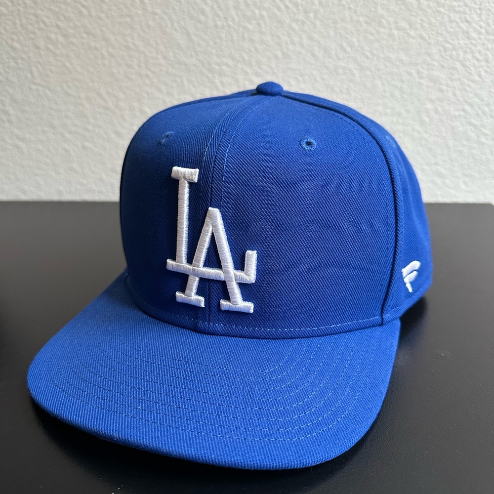 Fanatics LA Dodgers Cooperstown Collection Blue and White Baseball Hat Cap